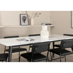 Jimmy t Spisebordssæt - Sort og Hvid