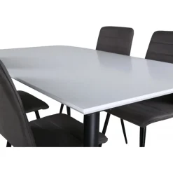 Jimmy t Spisebordssæt - Sort og Grå