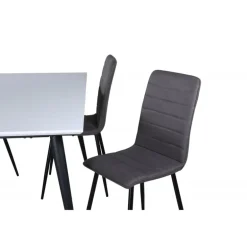 Jimmy t Spisebordssæt - Sort og Grå