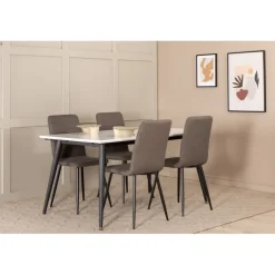 Jimmy t Spisebordssæt - Sort og Grå