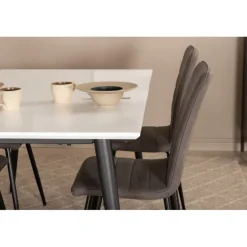 Jimmy t Spisebordssæt - Sort og Grå