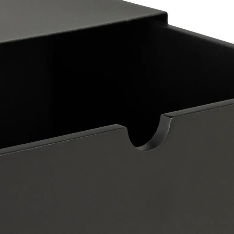 Joliet natbord sort metal