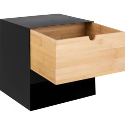 Joliet natbord sort metal