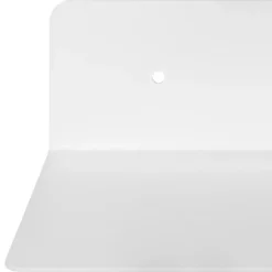 Joliet væghylde hvid metal 7 cm