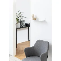 Joliet væghylde hvid metal 7 cm