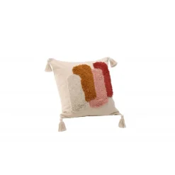 Joline Pudebetræk - Brun, Pink, Rød og Hvid