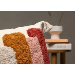 Joline Pudebetræk - Brun, Pink, Rød og Hvid