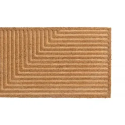 Jon Tæppe 45 x 75 - Sort og Natur