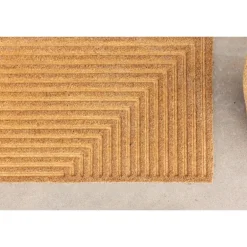 Jon Tæppe 45 x 75 - Sort og Natur