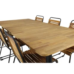 Julian Loungesæt - Havemøbelsæt - Sort,Natur