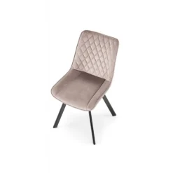 K520 Spisebordsstol - Beige / Sort