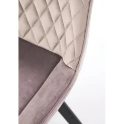 K520 Spisebordsstol - Beige / Sort