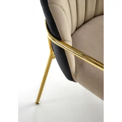 K500 Spisebordsstol - Beige/Sort