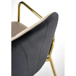 K500 Spisebordsstol - Beige/Sort