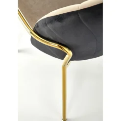 K500 Spisebordsstol - Beige/Sort