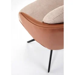 K554 Spisebordsstol - Brun / Beige