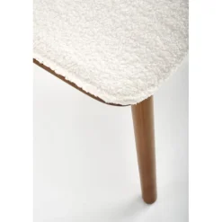 K511 Spisebordsstol - Creme / Valnød