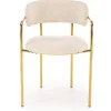 K537 Spisebordsstol - Cremefarvet