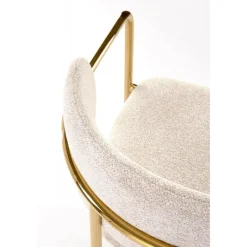 K537 Spisebordsstol - Cremefarvet