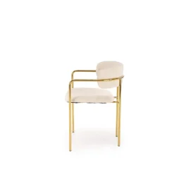 K537 Spisebordsstol - Cremefarvet