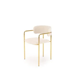 K537 Spisebordsstol - Cremefarvet