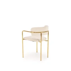 K537 Spisebordsstol - Cremefarvet