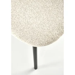 K497 Spisebordsstol - Cremefarvet