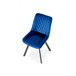 K520 Spisebordsstol - d.blå / Sort
