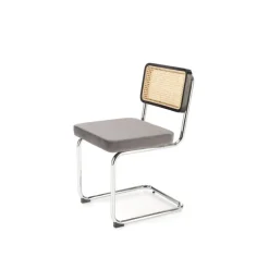 K504 Spisebordsstol - Grå / Sort