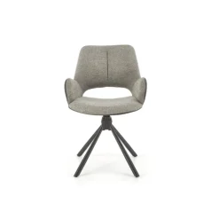 K494 Spisebordsstol - Grå / Sort