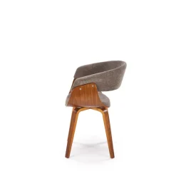 K545 Spisebordsstol - Grå / Valnød