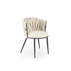 K516 Spisebordsstol - lyseBeige
