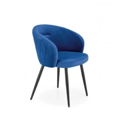 K430 Spisebordsstol - Mørkeblå