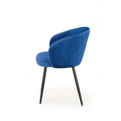 K430 Spisebordsstol - Mørkeblå