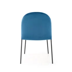 K443 Spisebordsstol - mørkeblå