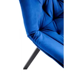 K519 Spisebordsstol - mørkeblå