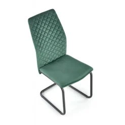 K444 Spisebordsstol - Mørkegrøn