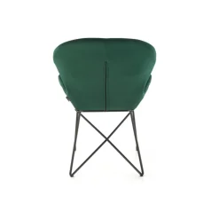 K458 Spisebordsstol - Mørkegrøn