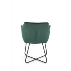K377 Spisebordsstol - Mørkegrøn