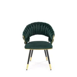 K551 Spisebordsstol - Mørkegrøn