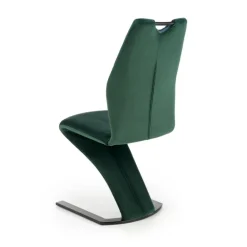 K442 Spisebordsstol - Mørkegrøn