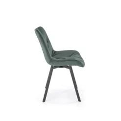 K519 Spisebordsstol - Mørkegrøn