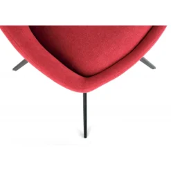 K431 Spisebordsstol - Rød