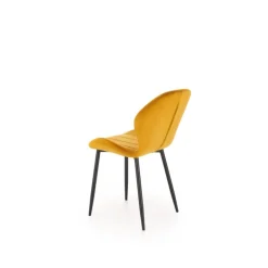 K538 Spisebordsstol - Sennepsgul
