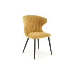 K496 Spisebordsstol - Sennepsgulsgul