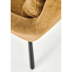 K495 Spisebordsstol - Sennepsgul