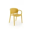 K491 Spisebordsstol - Sennepsgul