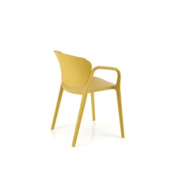 K491 Spisebordsstol - Sennepsgul