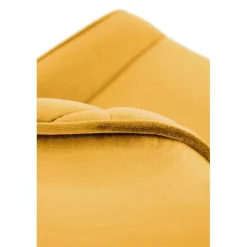 K520 Spisebordsstol - Sennepsgul / Sort