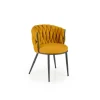 K516 Spisebordsstol - Sennepsgul